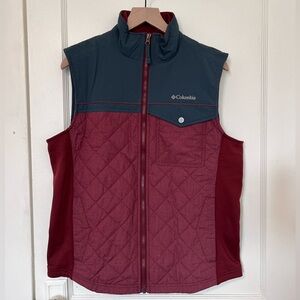 Men’s Columbia Two Toned Quilted Vest